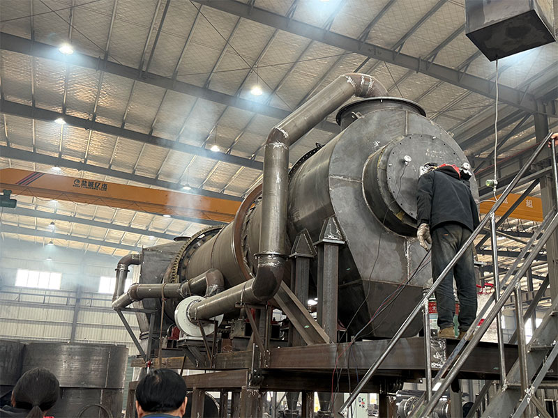 馬來西亞烘干機(jī)試機(jī)